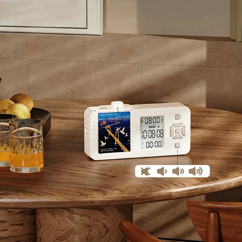 Lockable Phone Lock Box Alarm Clock | LED Timer Storage