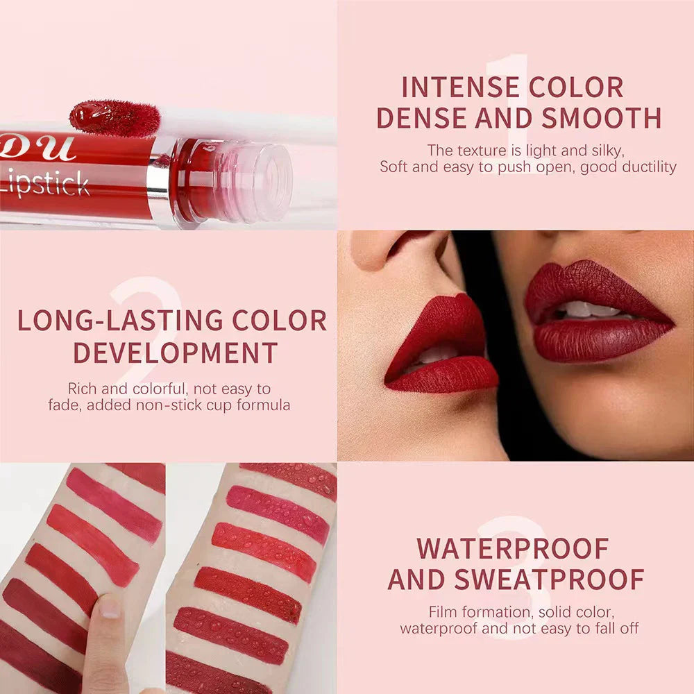 CmaaDu Matte Liquid Lipstick – Waterproof Long-Lasting Lip Stain