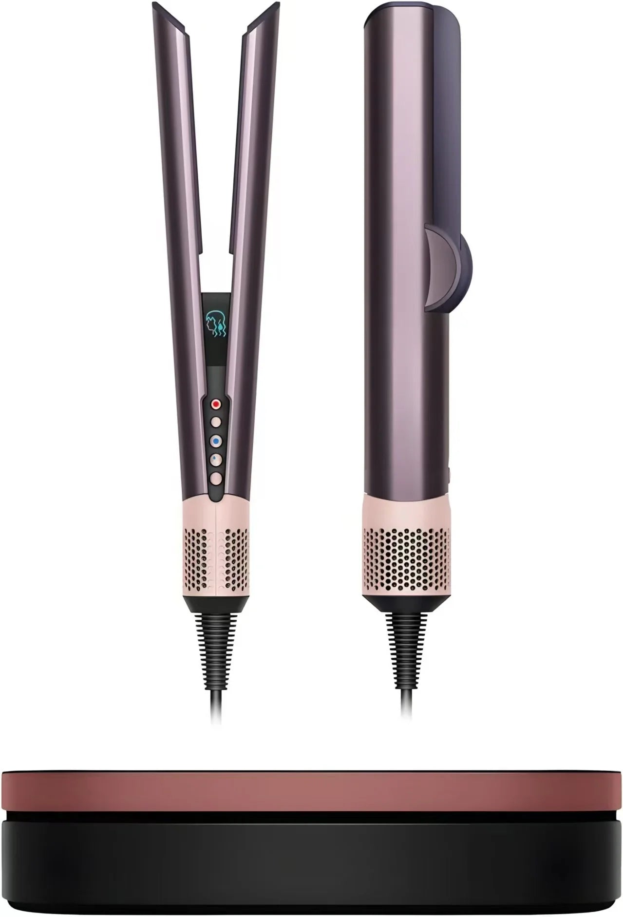 2-in-1 Hair Straightener & Dryer | Negative Ion Flat Iron