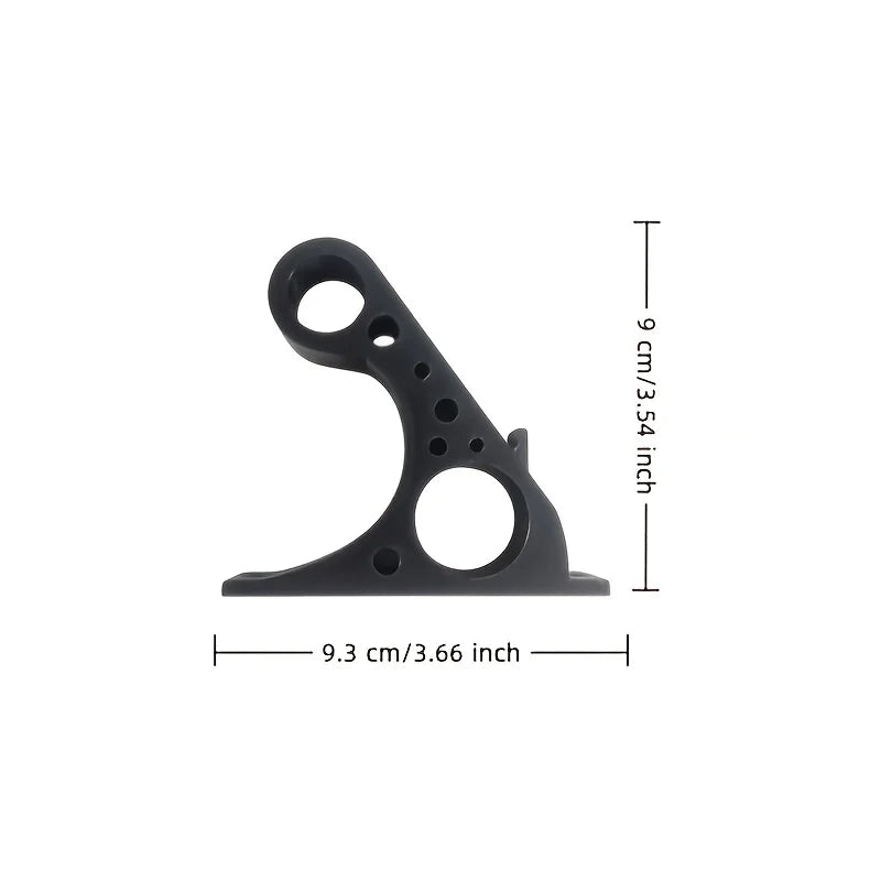 Plastic Material Motorcycle Helmet Bracket Integrated Arc-shaped