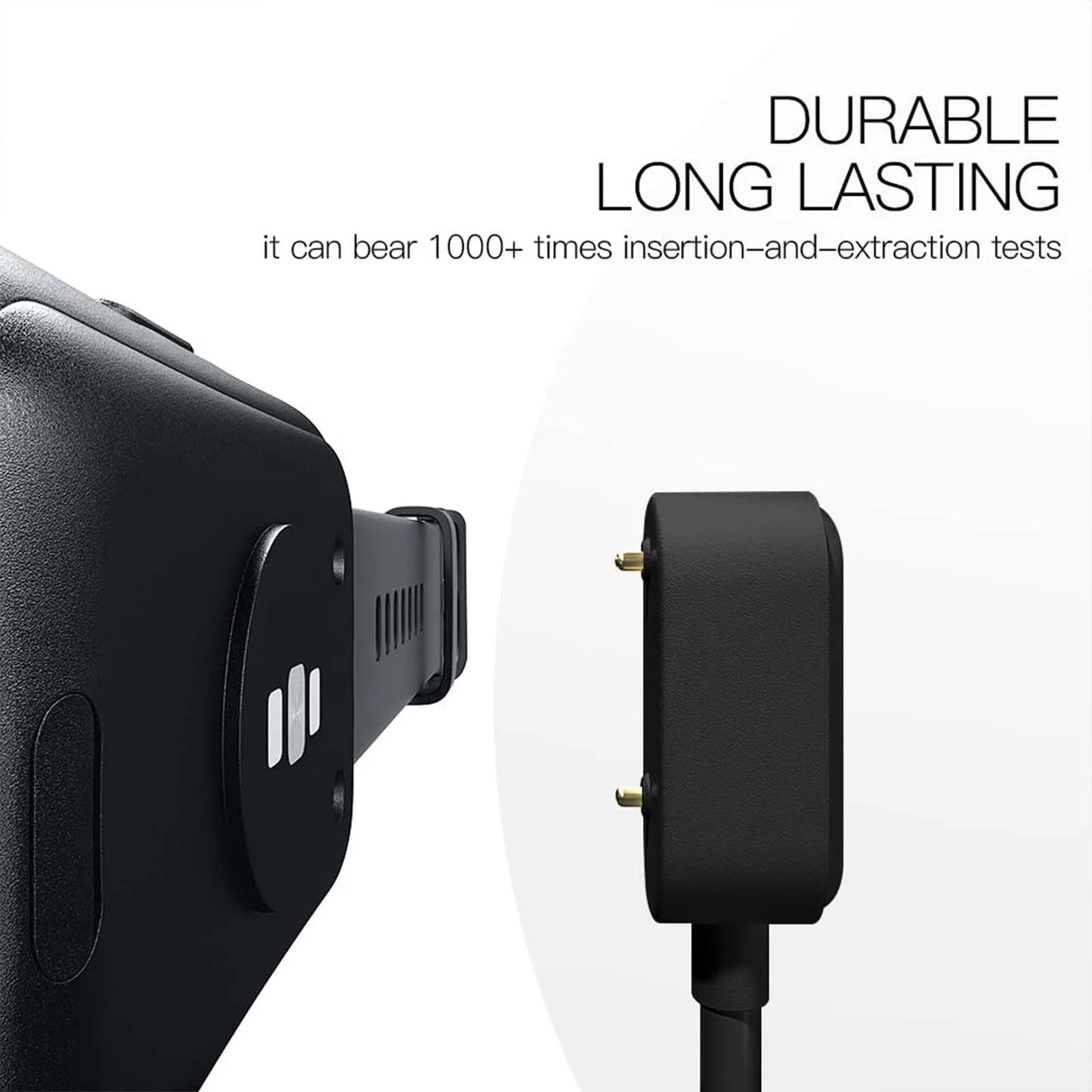 2-Pack USB Charger for Huawei Band 10/9/8/7/6 & Watch Fit