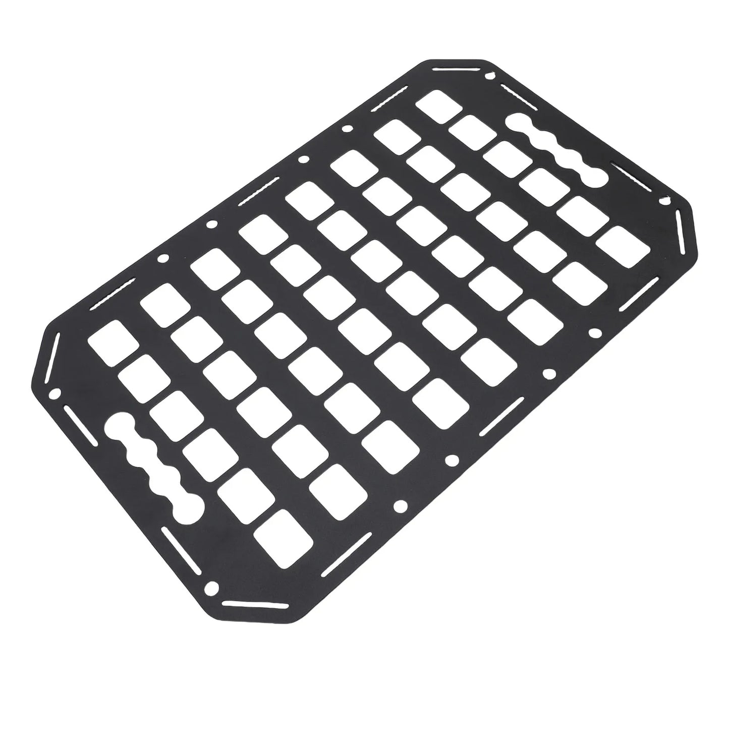 Aluminum Truck Bed MOLLE Panel 432x273mm | L Track Mount