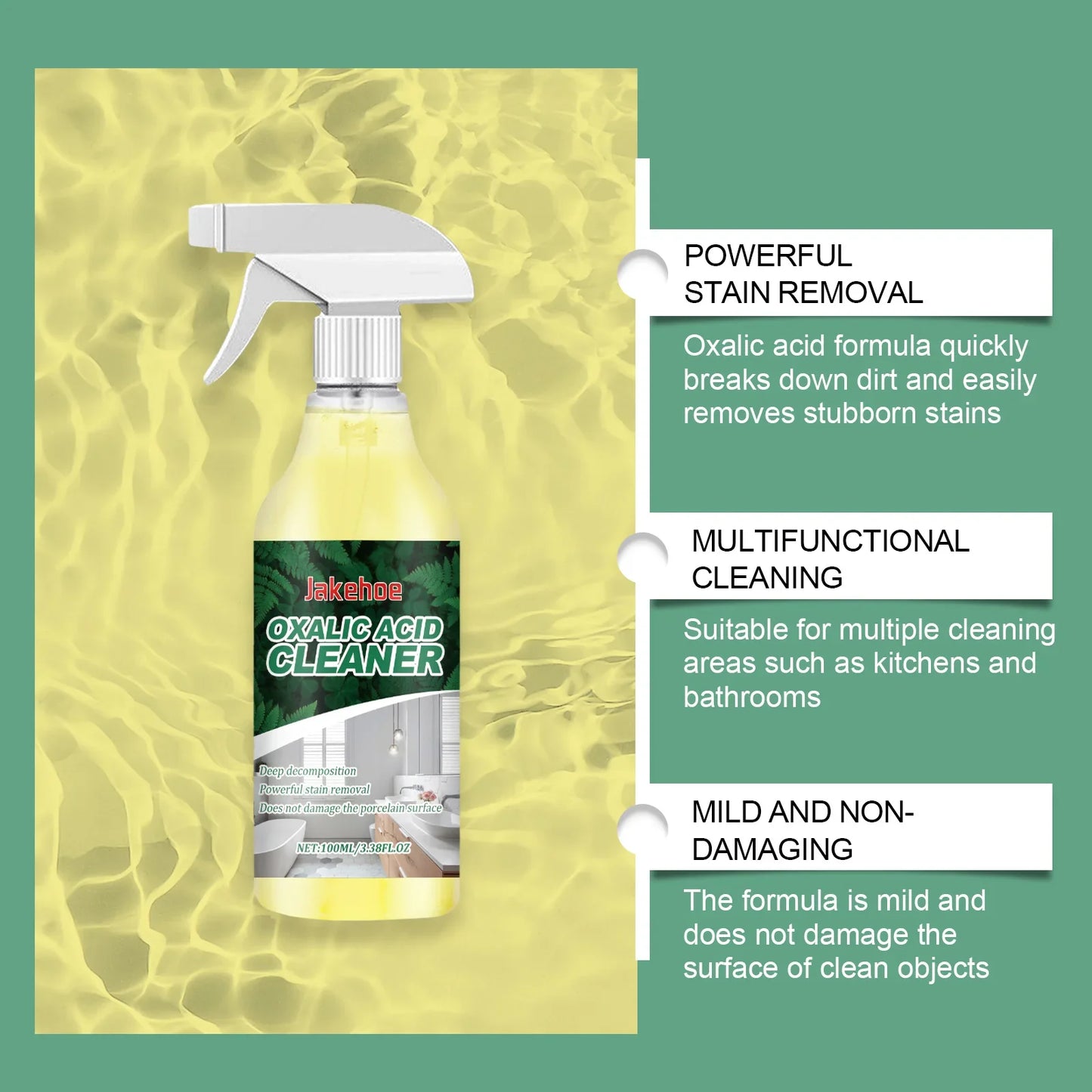 Jakehoe Oxalic Acid Toilet Cleaner – Urine & Stain Remover