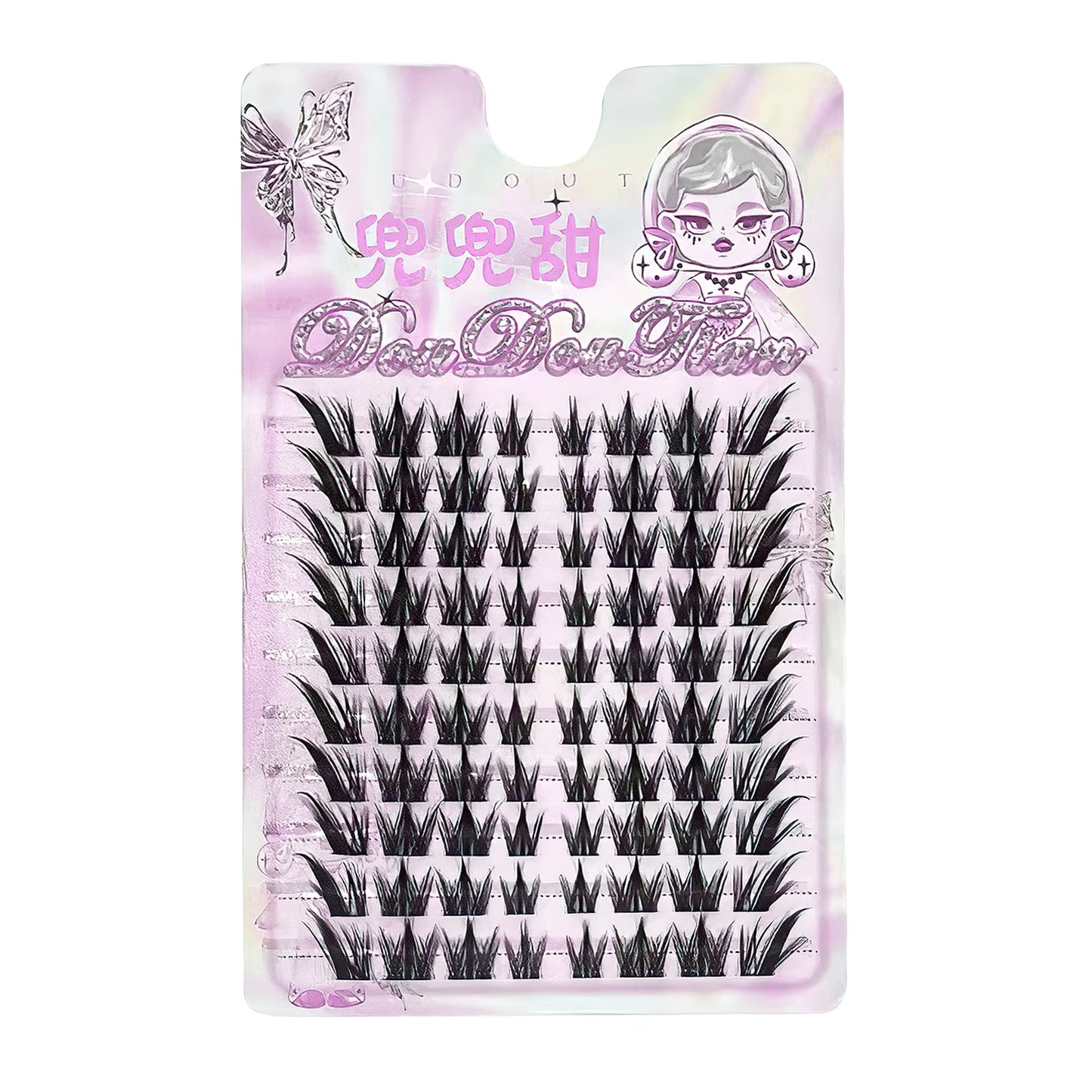 DIY Cluster False Lashes – Wispy Fly Fish Tail Style