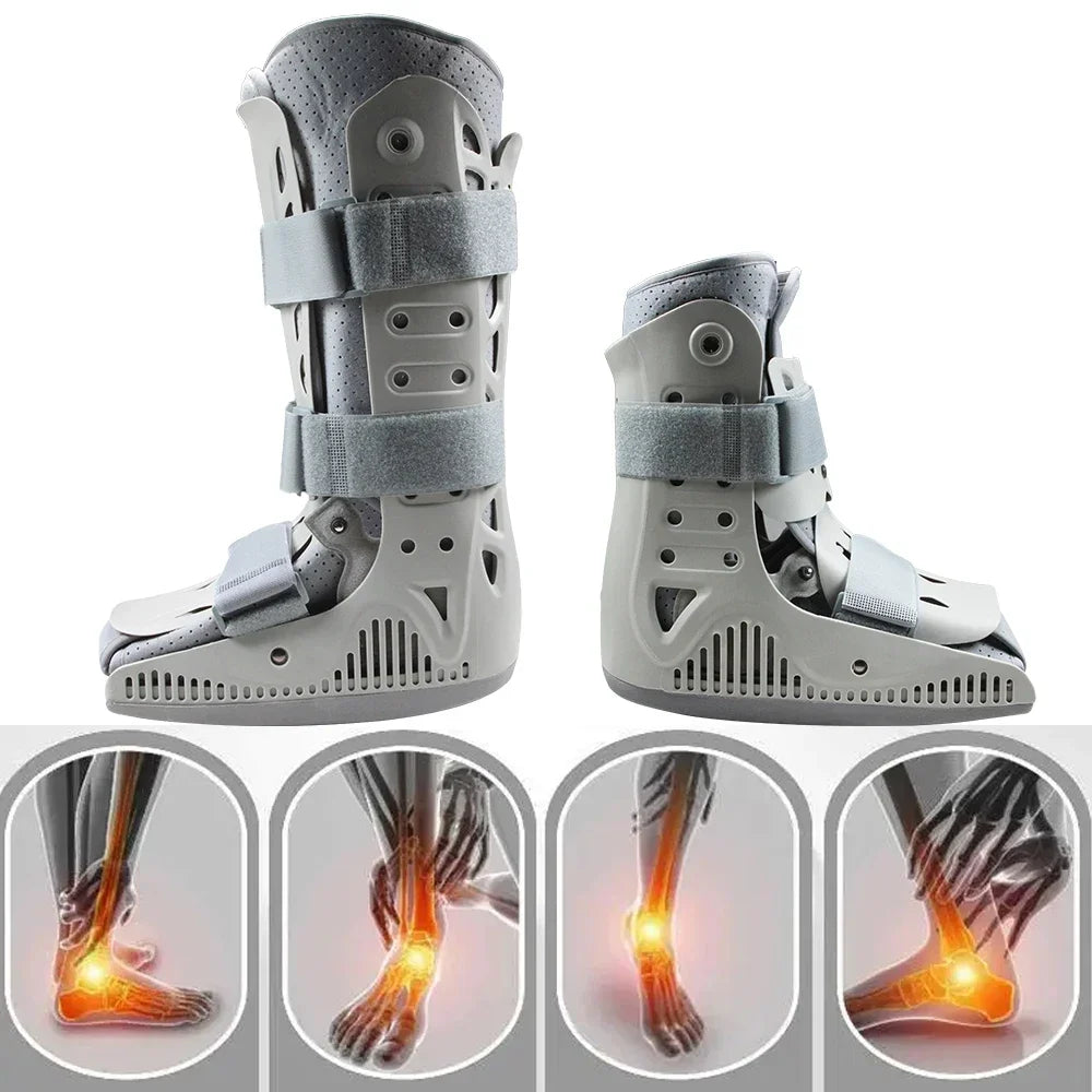 Inflatable Walking Boot,Air Cam Walker Fracture Boot Orthopaedic Boot for Sprained,Air Walker Brace for Broken Foot Achilles Peaceful Pleasures Health and Wellness