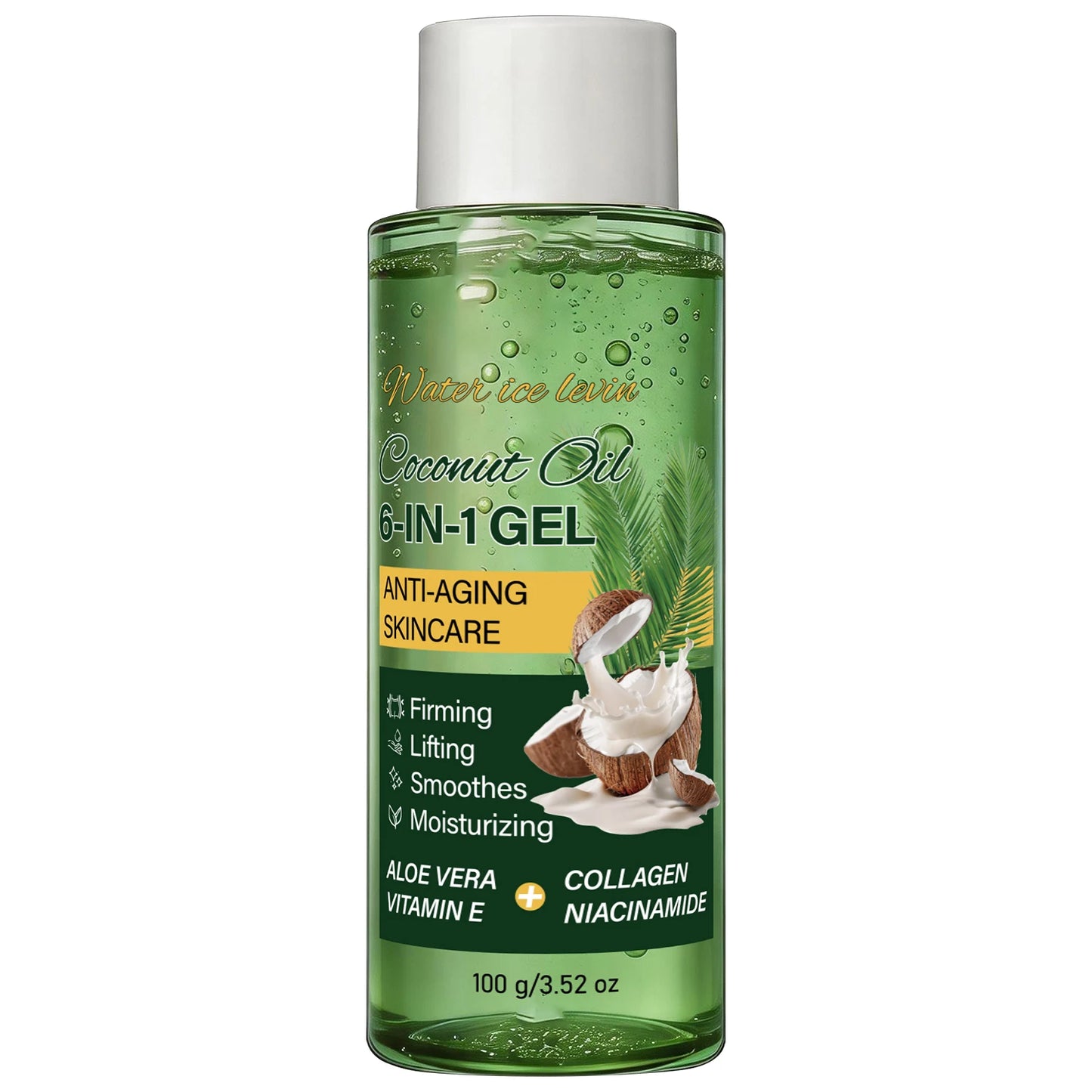 Coconut Anti-Aging Gel | Collagen & Aloe Vera Firming Cream