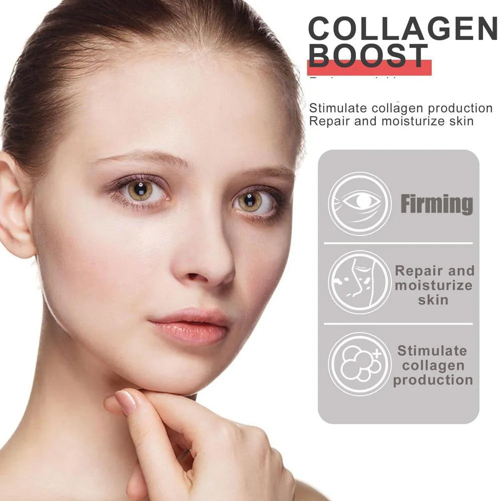 1/2/3pcs 30ml Collagen Boost Firming Essence Cream Fade fine lines Face brightening lightining Serum Cream skin care for women Peaceful Pleasures Health and Wellness