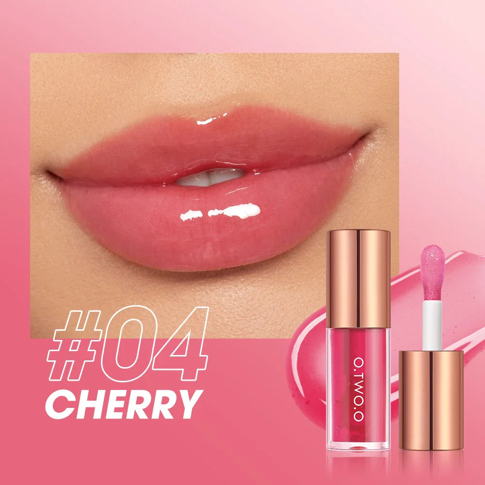 O.TWO.O Lip Oil Gloss Plumper – Non-Sticky Moisturizing Shine