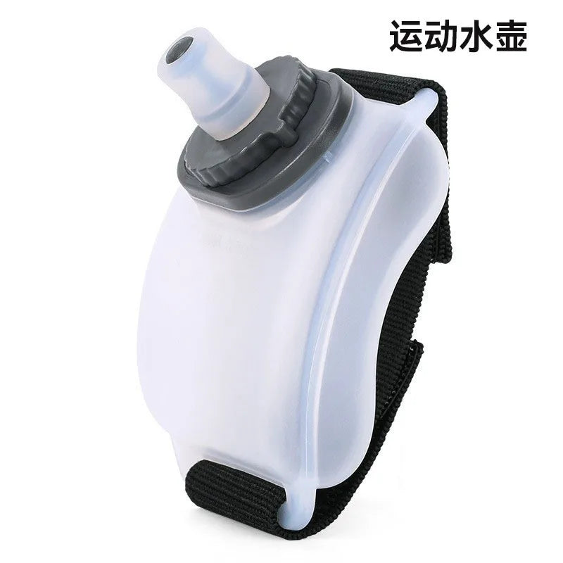 Hands-Free Wrist Water Bottle | Silicone, Leak-Proof, 200ml