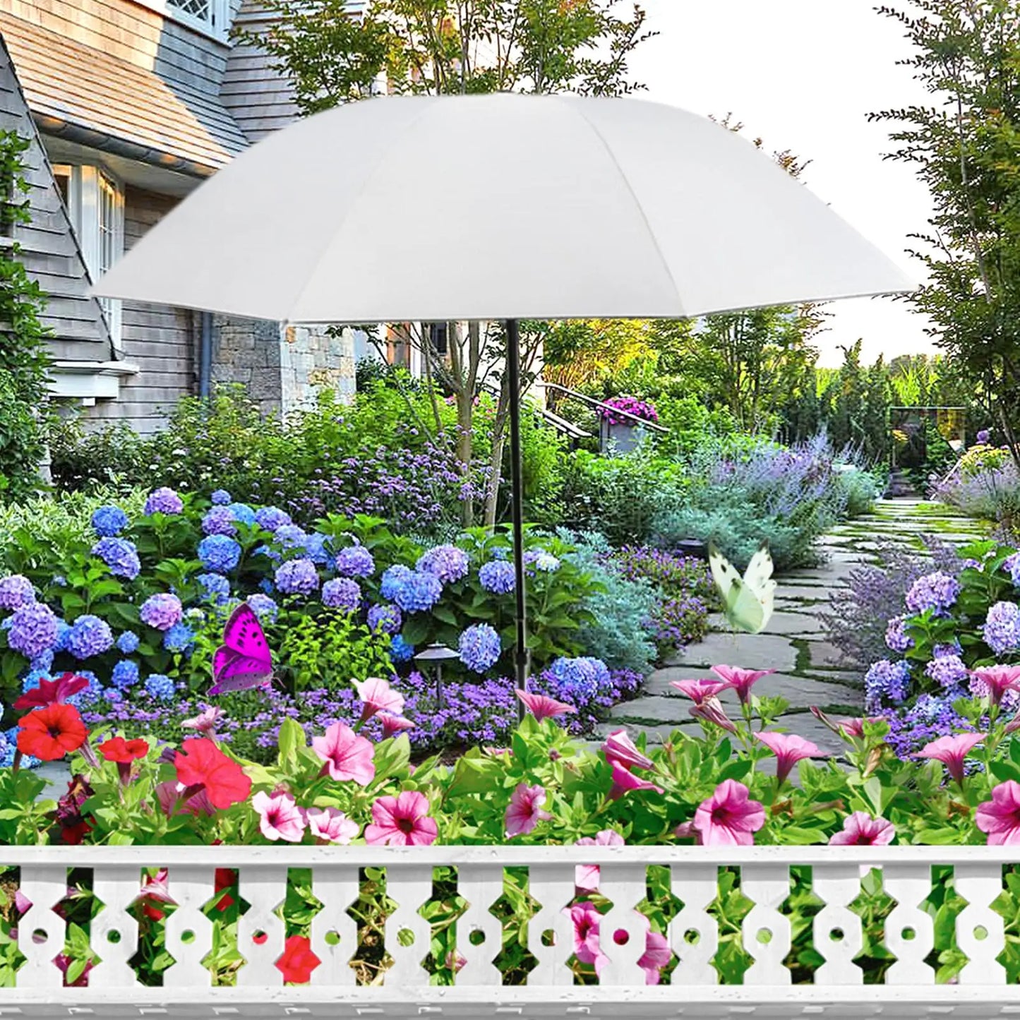 Foldable Plant Umbrella Sun Shade Cover – Garden & Patio Garden Shade Umbrella Peaceful Pleasures Health and Wellness