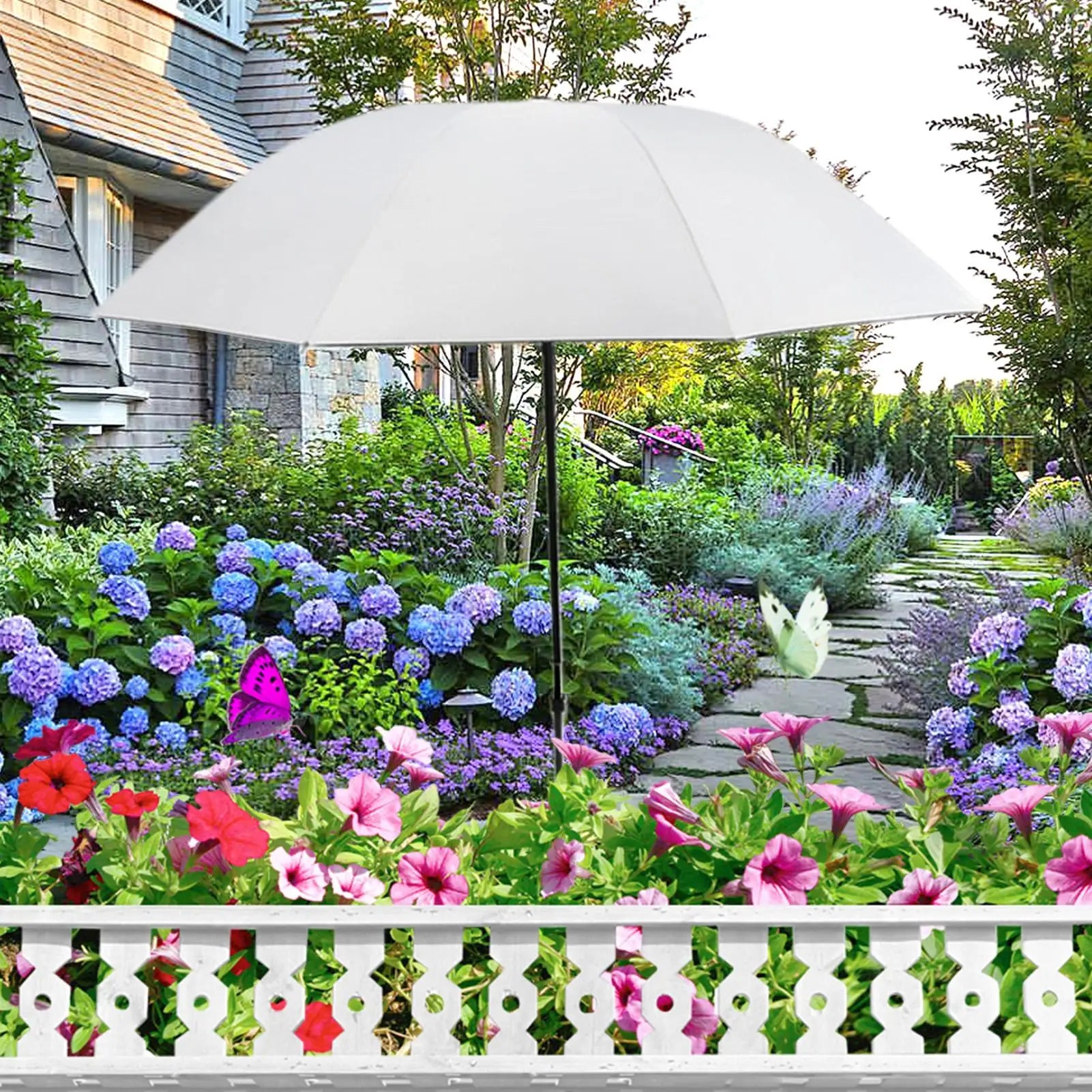 Foldable Plant Umbrella Sun Shade Cover – Garden & Patio Garden Shade Umbrella Peaceful Pleasures Health and Wellness