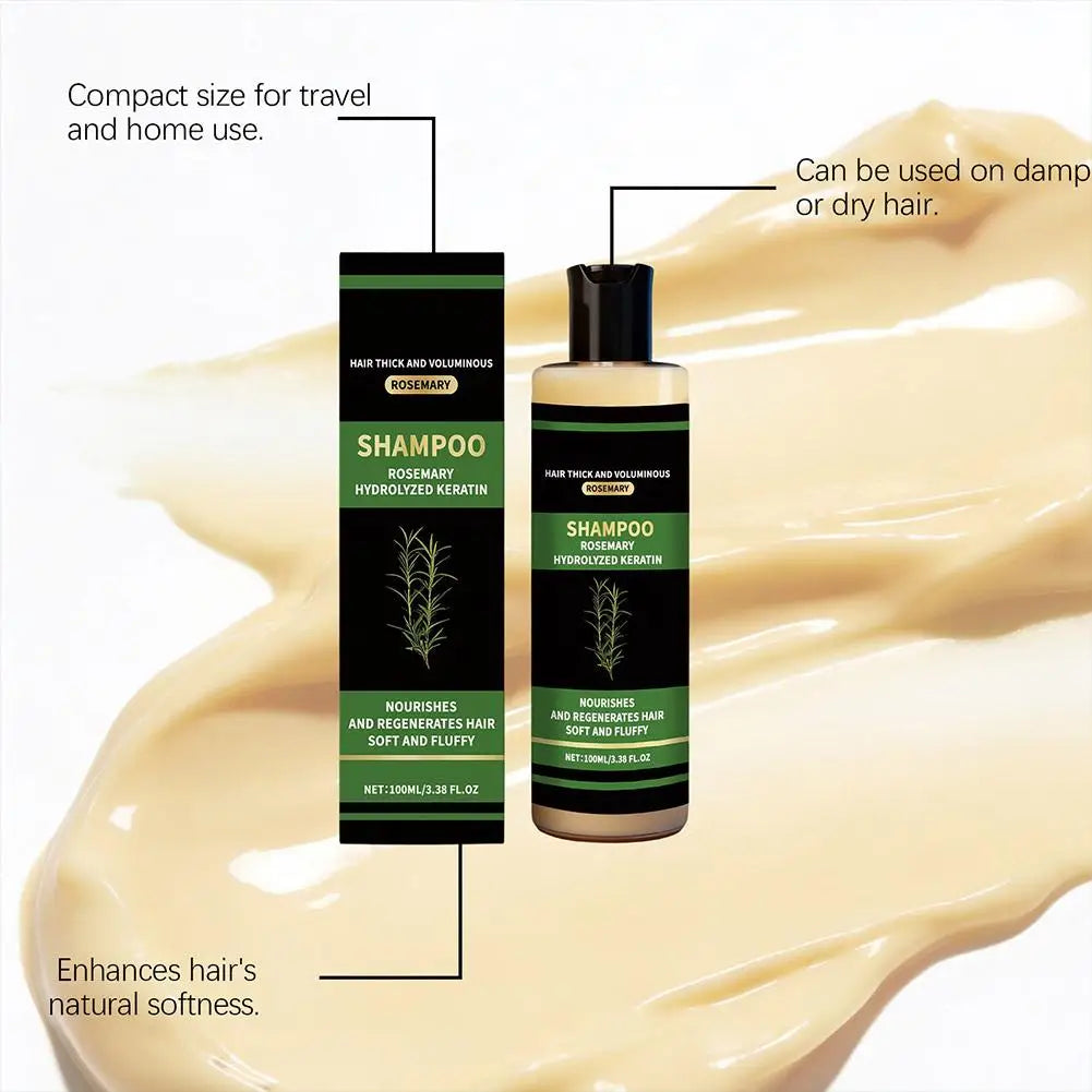 Rosemary Thickening Shampoo | Keratin Repair & Scalp Health Thickening Shampoo Peaceful Pleasures Health and Wellness