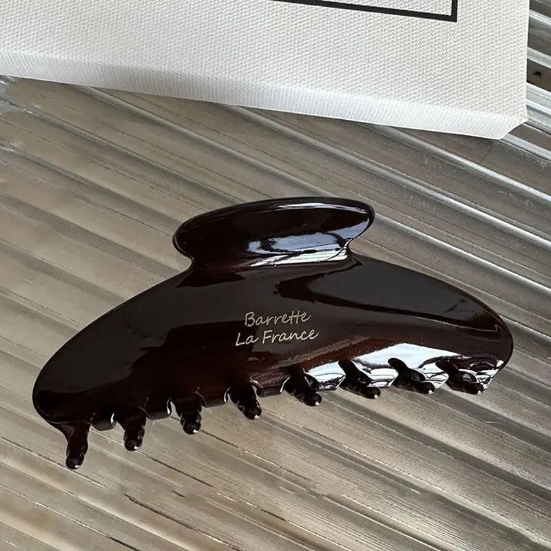 Large Crab Hair Clip – Retro Korean Acetate Hair Claw