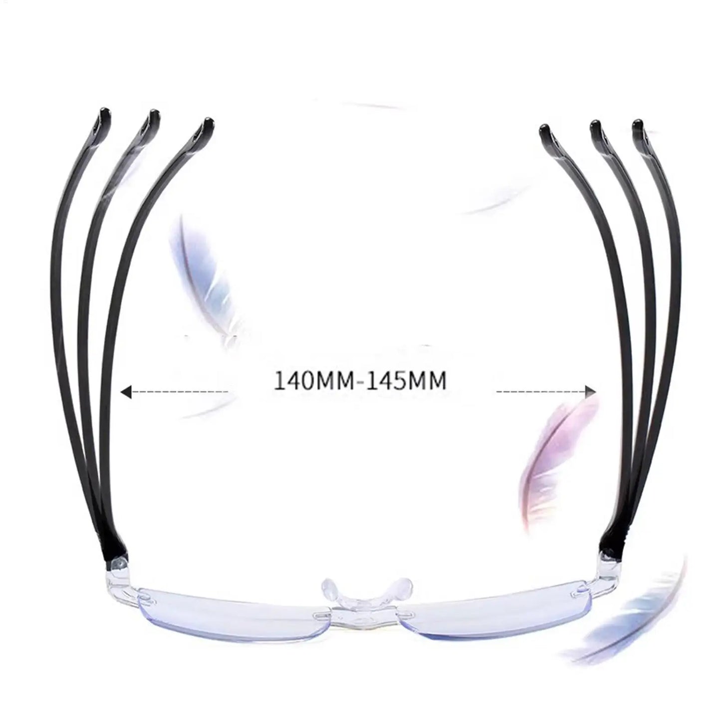 Auto Focus Blue Light Blocking Glasses | Anti-Glare Eyewear Blue Light Glasses Peaceful Pleasures Health and Wellness