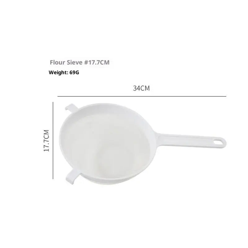 Fine Mesh Strainer Spoon – Nut Milk, Coffee & Flour Sieve