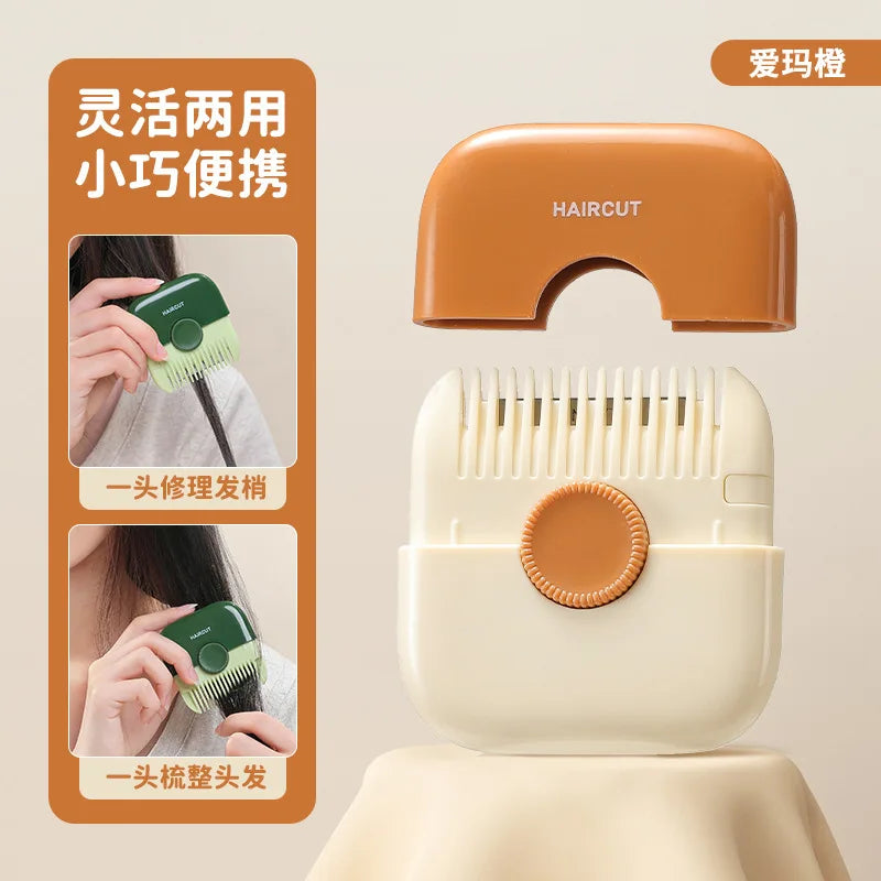 2-in-1 Hair Cutting & Thinning Comb | Split End Trimmer