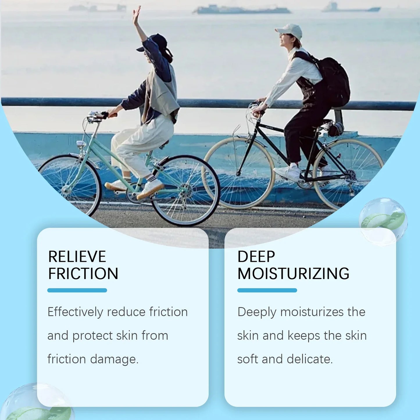 Jaysuing Anti-Chafe Balm Stick for Running, Cycling & Daily Use