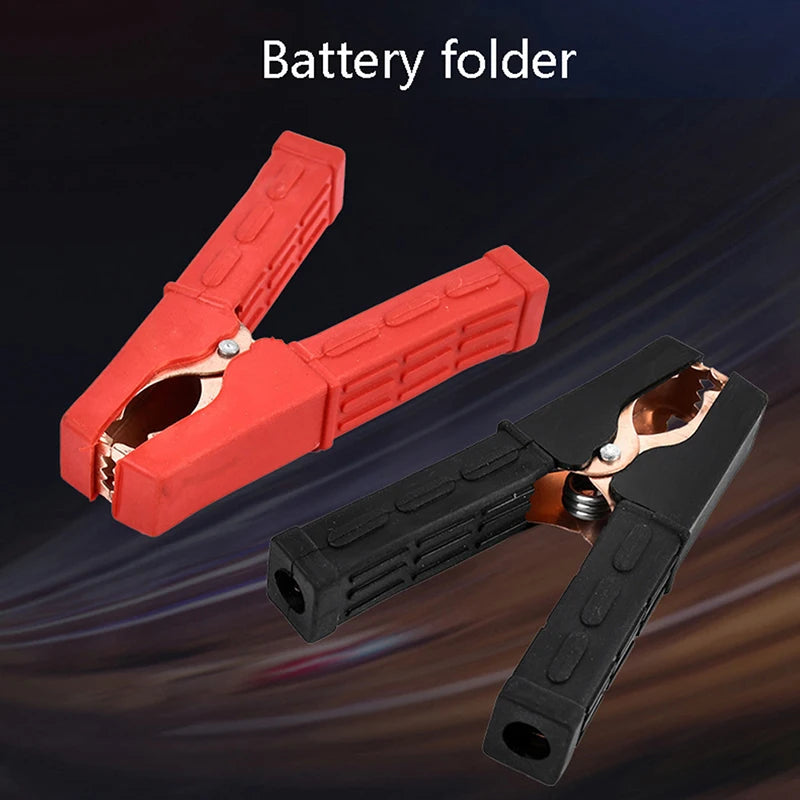 New 2pcs 200A Crocodile Alligator Clips Car Battery Insulated Clip Clamp Connector for Jumper Cables Boost Peaceful Pleasures Health and Wellness