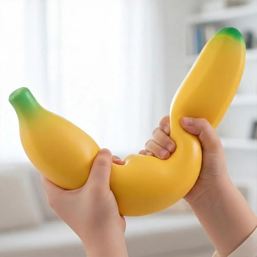Giant Banana Squishy Slow Rising Fidget Toy – Kids & Adults