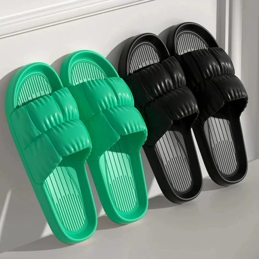 Women's Cloud Slippers – Soft EVA Non-Slip Indoor Slides Indoor Slippers Peaceful Pleasures Health and Wellness
