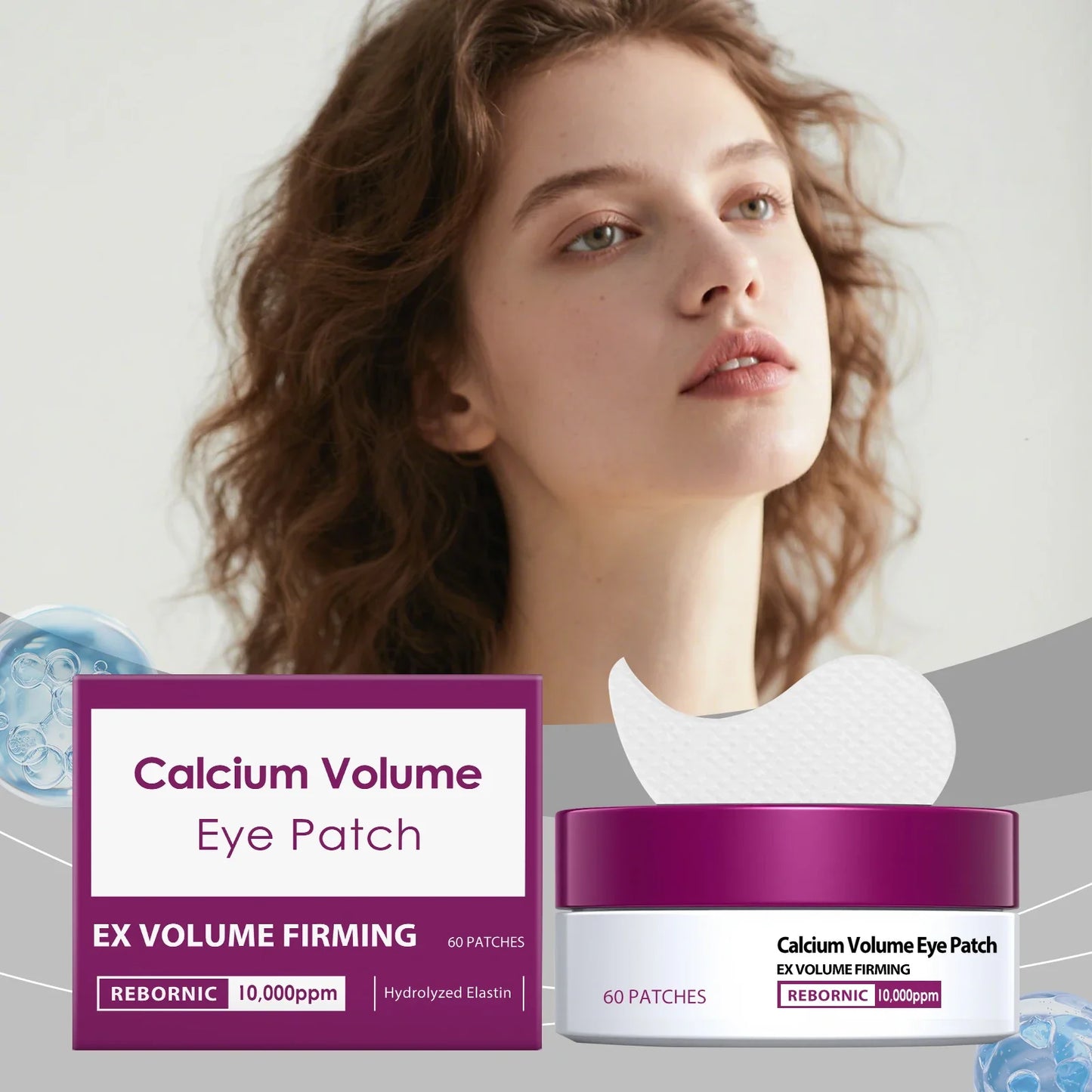 Calcium Eye Patches – Anti-Puffiness, Dark Circles & Fine Lines