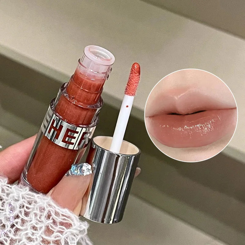 Herorange Water Glow Lip Oil Serum – Hydrating Lip Gloss
