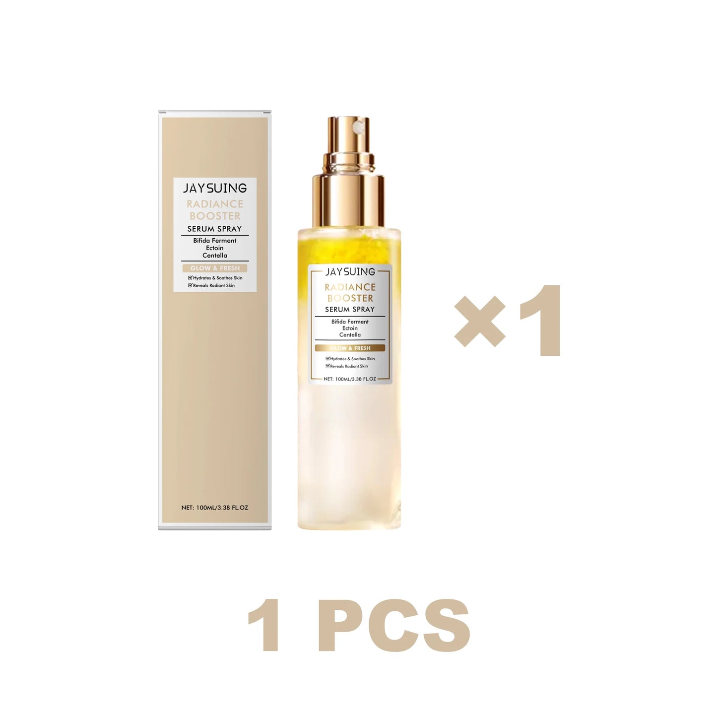 Radiance Booster Serum Spray Moisturizing Relief For Sensitive Skin Nourishing Face Mist Even Skin Tone Winter Skincare Peaceful Pleasures Health and Wellness 1 pcs