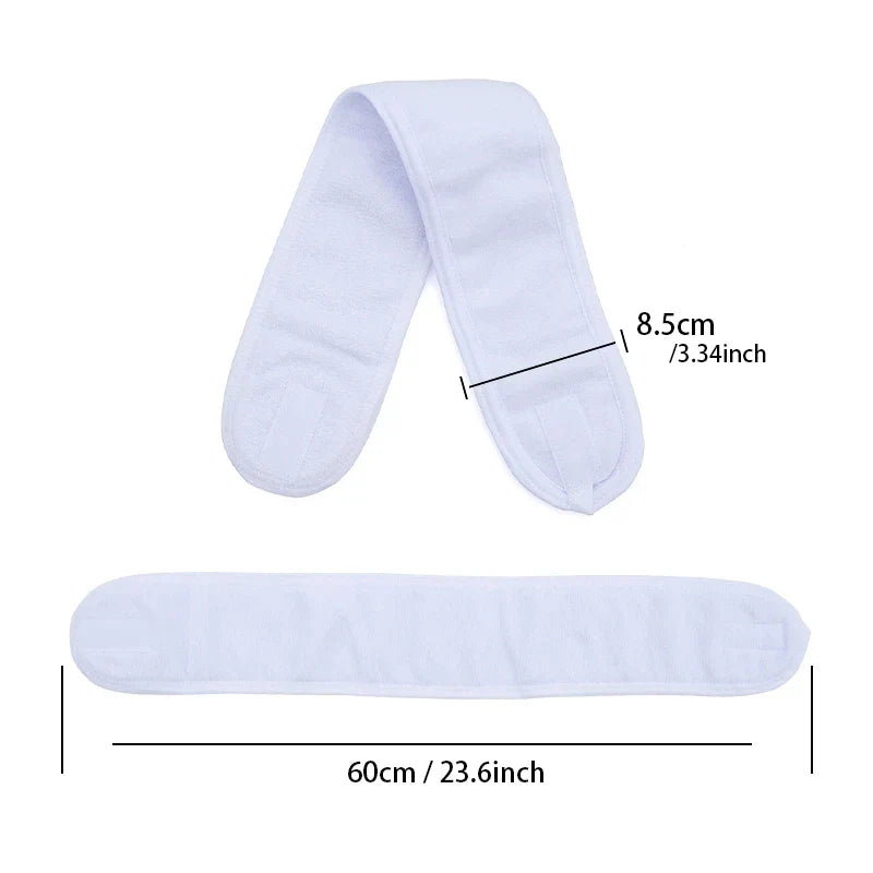 Adjustable Makeup Headband for Face Wash, Spa & Lashes