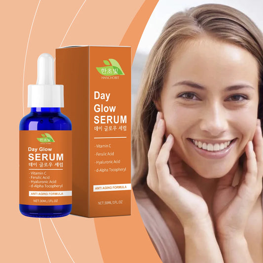 Vitamin C & Hyaluronic Acid Serum – Brighten & Hydrate Skin Face Serum Peaceful Pleasures Health and Wellness