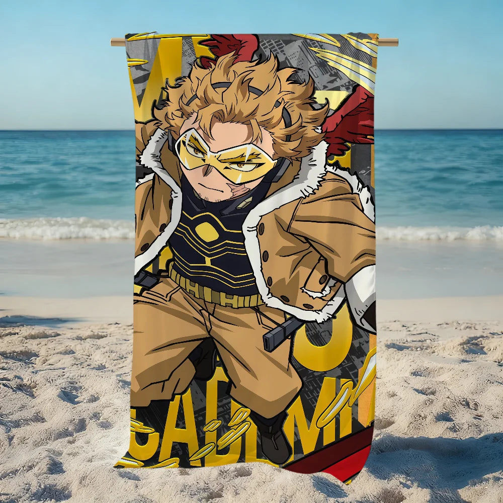My Hero Academia Hawks Anime Beach Towel | Quick Dry