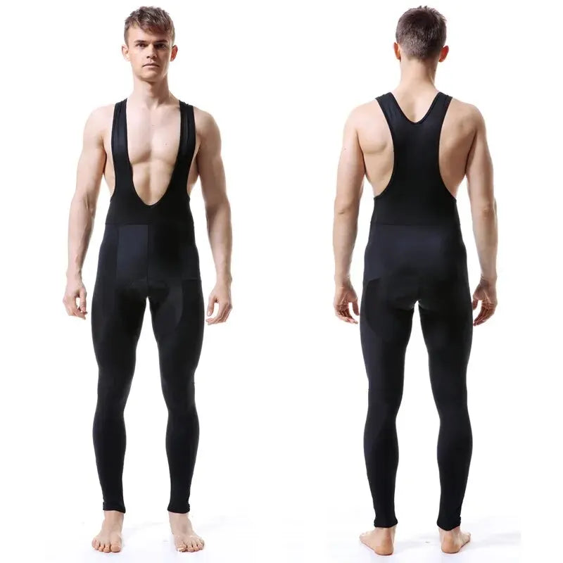 X-TIGER Winter Thermal Cycling Bib Pants – 5D Gel Pad Men's