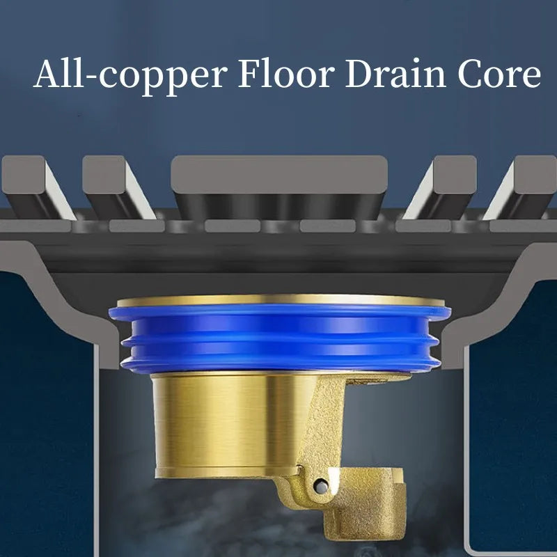 All-Brass Floor Drain Core – Anti-Odor & Insect-Proof Insert