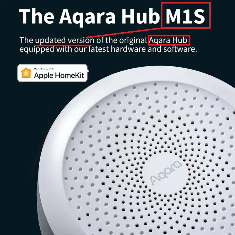 Aqara Gateway M1S Hub ZigBee For Xiaomi Smart Gateway 3 Wireless Connection Alarm System Monitor Remote Work With Mijia Homekit Peaceful Pleasures Health and Wellness