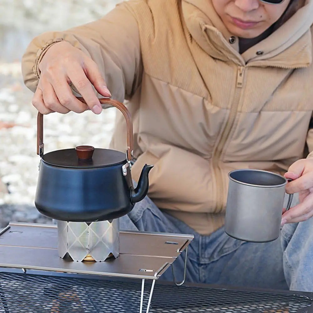Alcohol Stove Windscreen Stove Rack Windscreen Camp Stove Windshield for Portable Outdoor Hiking Backpacking Cooking Supplies ﻿ Peaceful Pleasures Health and Wellness