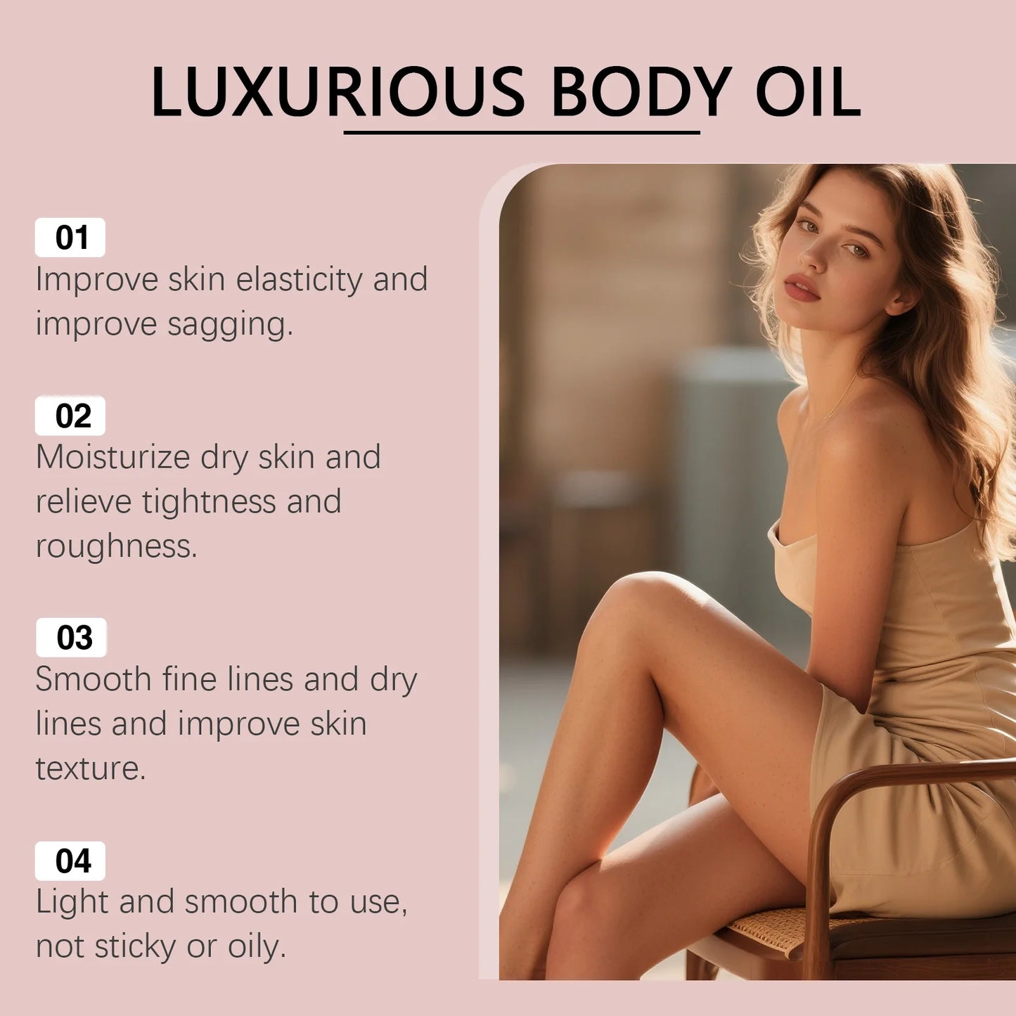 OceAura Firming Body Oil – Skin Tightening Anti-Cellulite
