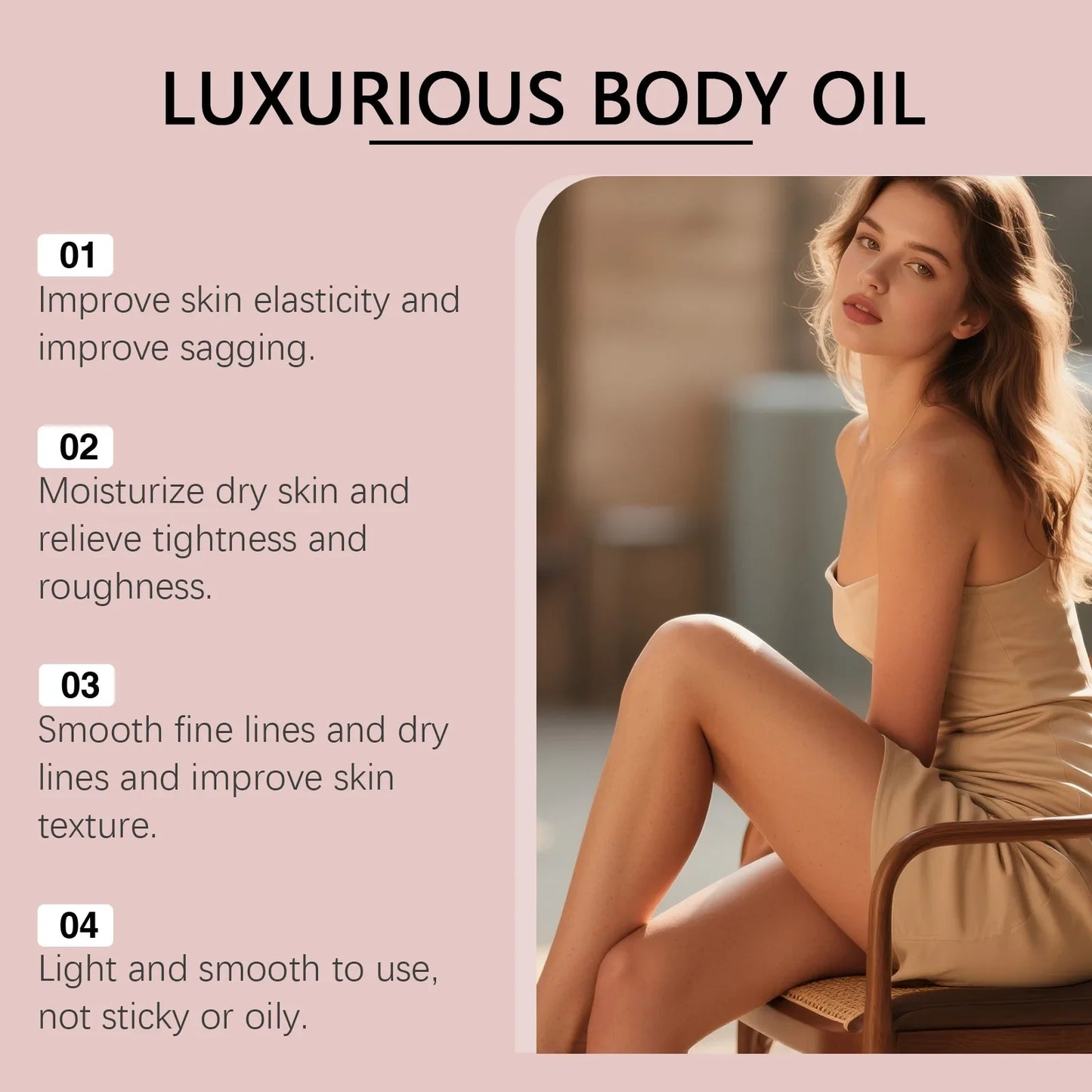 OceAura Firming Body Oil – Skin Tightening & Elasticity 100ml