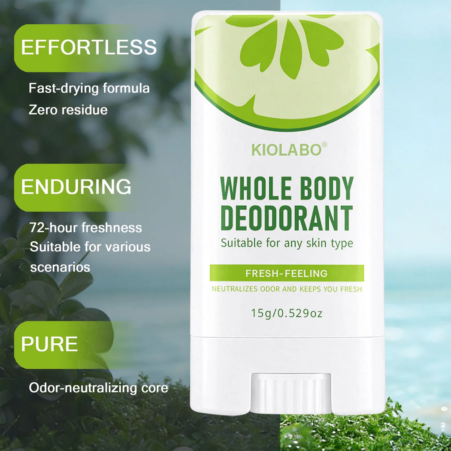 48-Hour Aluminum-Free Deodorant Cream | Moisturizing Twist