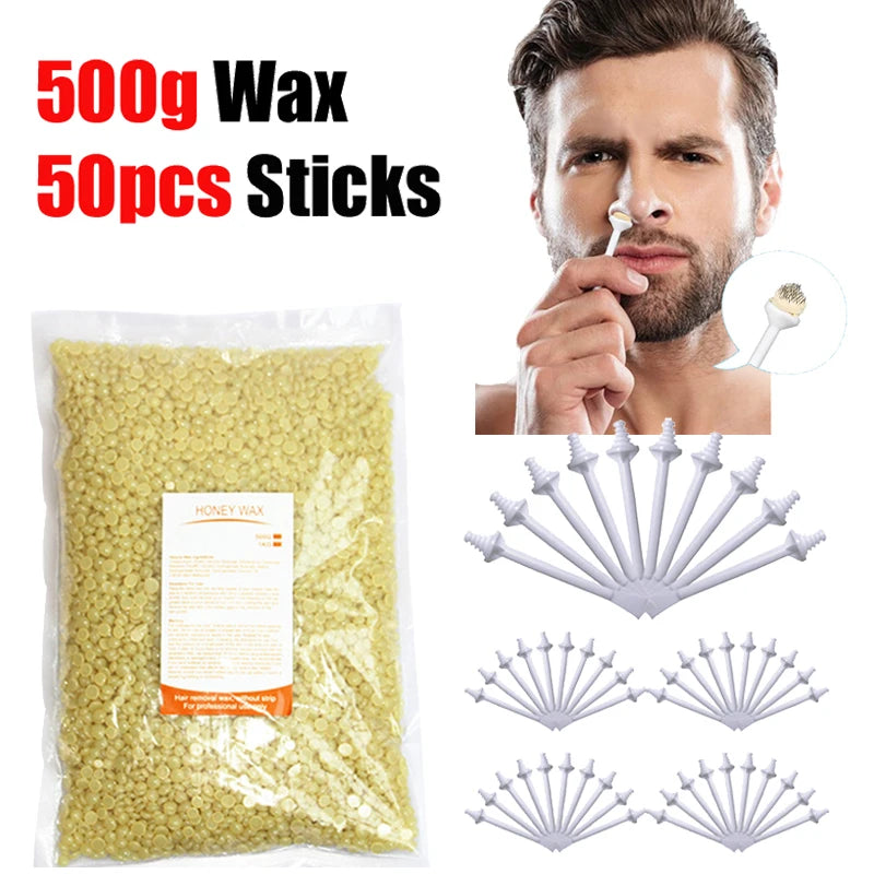 Portable Nose Wax Kit – Unisex Nose Hair Removal Kit