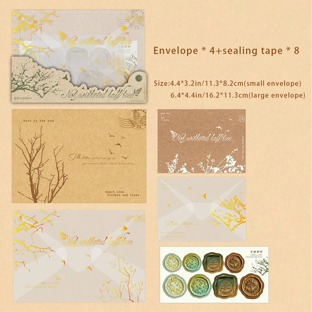 Stamping Sulfuric Acid Paper Envelope Always Have Instant Series