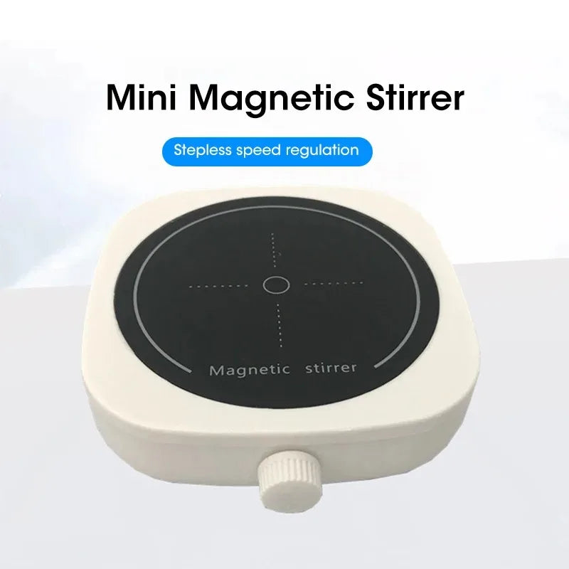 Magnetic Stirrer Mini Portable Lab Stir Mixer Plate with Stir Bar 1L 600-4000RPM for Laboratory Peaceful Pleasures Health and Wellness