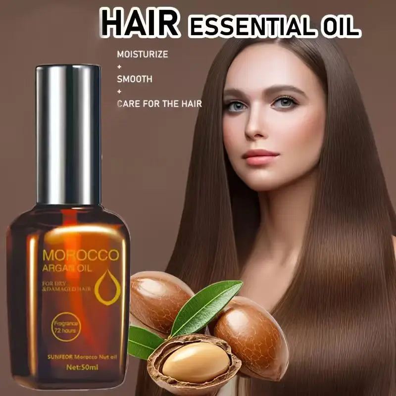 Moroccan Argan Hair Oil – Smooth, Moisturize & Shine All Types
