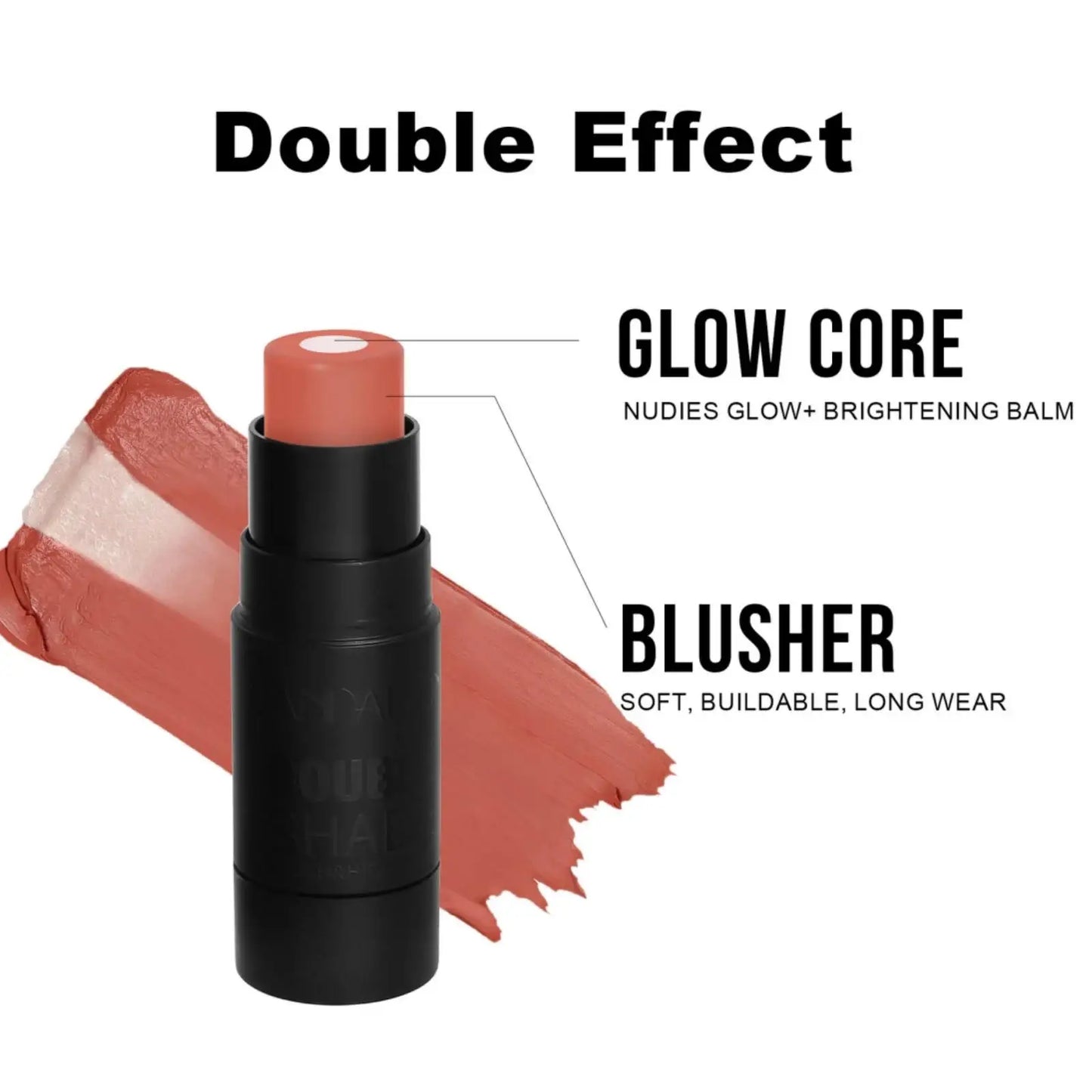Handaiyan 3-in-1 Blush Highlighter Contour Stick – Cream