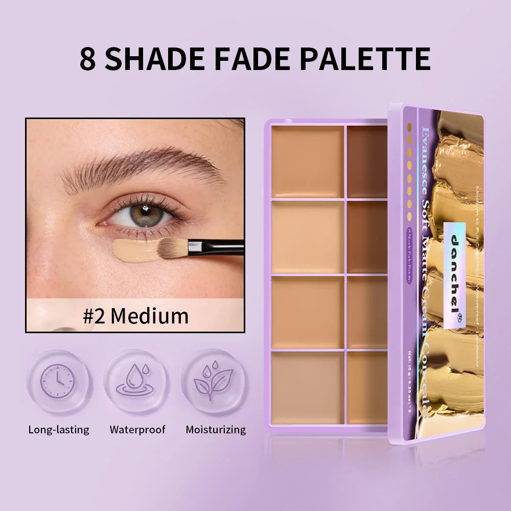 ibcccndc Multi-Shade Concealer Palette – Waterproof & Matte