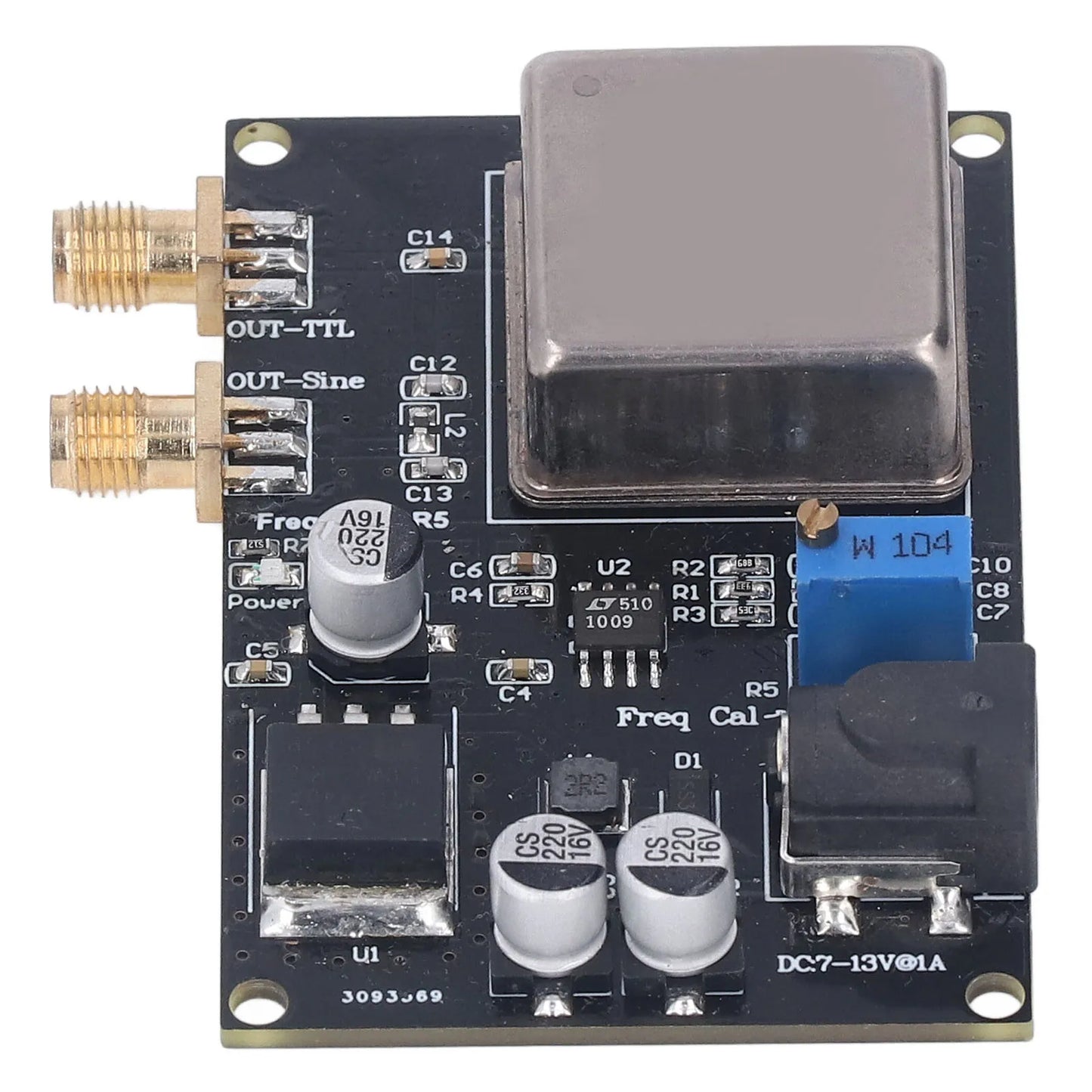 OCXO 10MHz Frequency Standard Reference Module Crystal Oscillator
