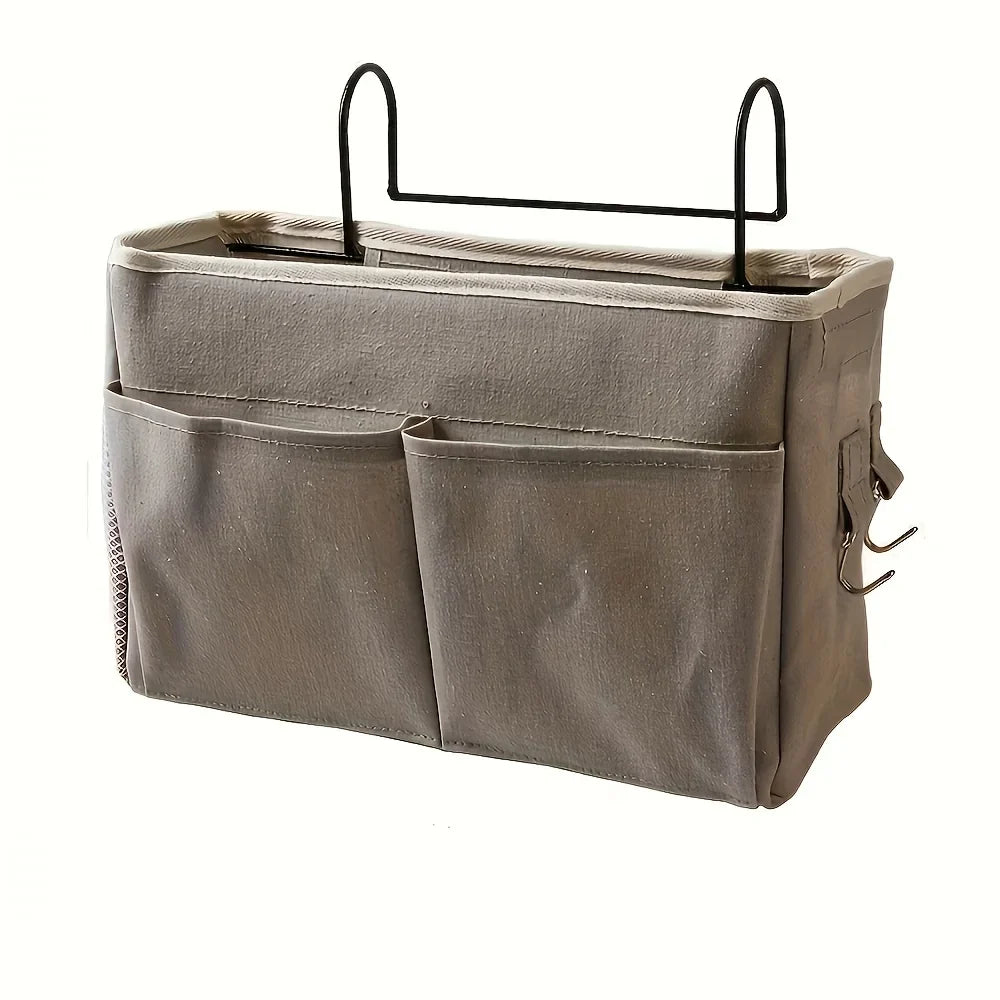 Bedside Hanging Storage Bag Basket Organizer – Dorm & Bedroom