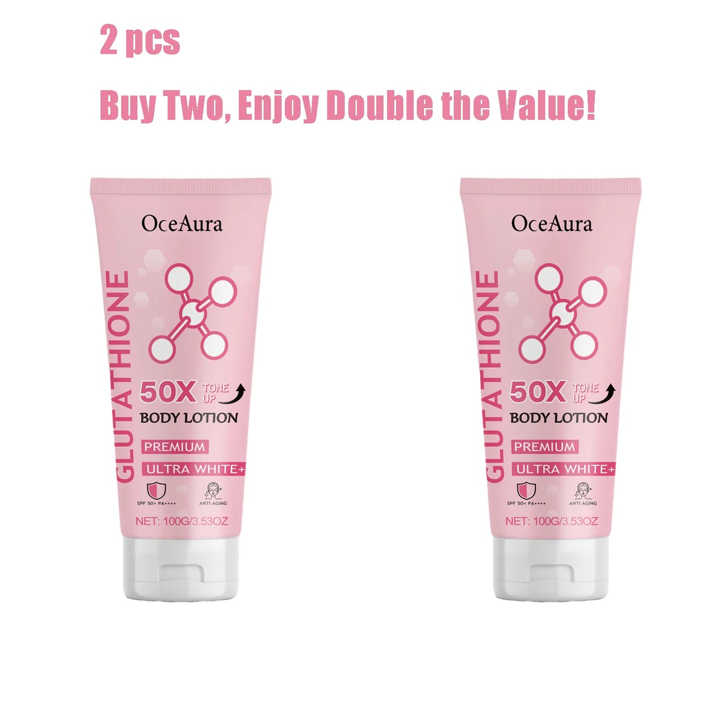 OceAura Glutathione Body Cream – Brightening & Moisturizing