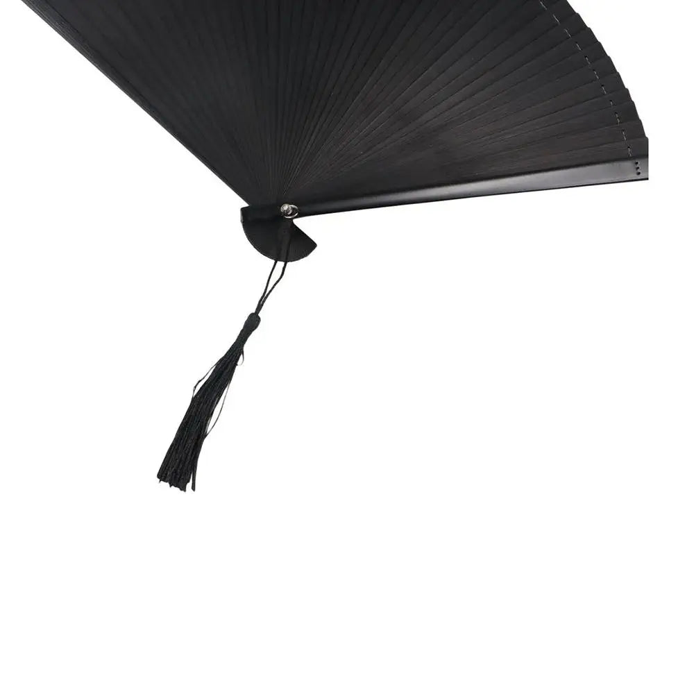 Antique Bamboo Folding Fan – Dance, Kimono & Décor