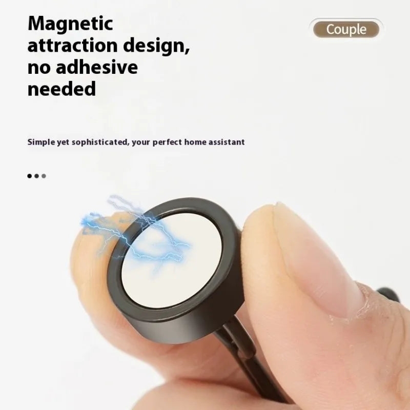 Neodymium Magnetic Hooks 5KG | 360° Swivel No-Drill 4-Pack