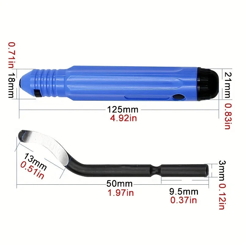 Manual Deburring Trimming Scraper Chamfering Tool Copper Pipe Reamers