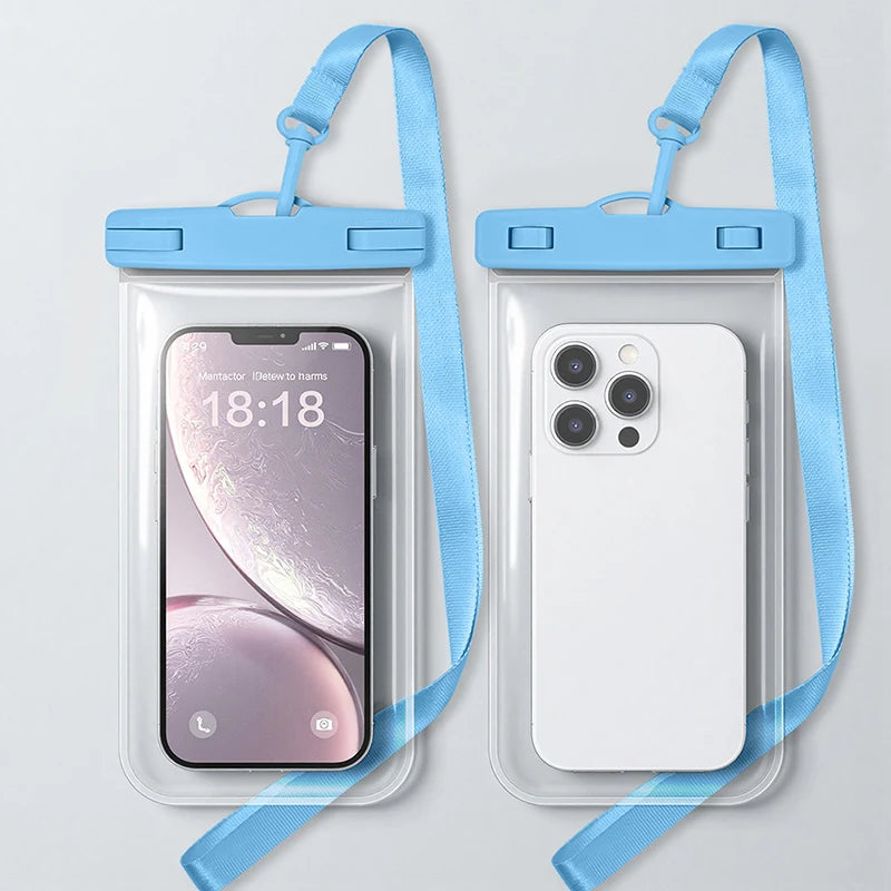 phone armbands and pouches waterproof phone pack diving phone case waterproof mobile phone bag transparent pouch for swimming Peaceful Pleasures Health and Wellness